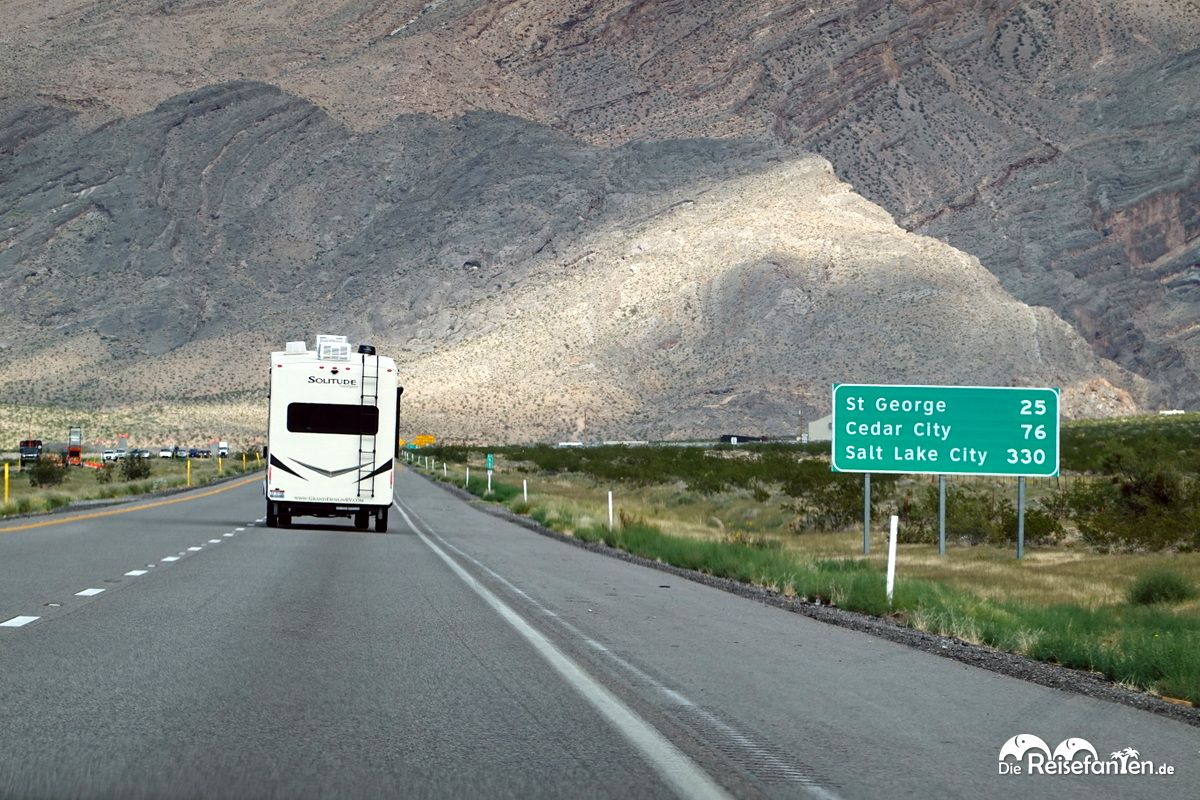Entlang der Interstate 15 von Las Vegas nach Cedar City 04